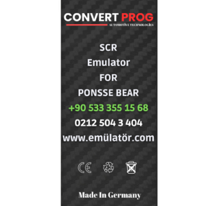 Ponsse Bear Euro 6 Adblue (SCR) Emülatör