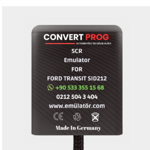 Ford Transit SID212 Euro 6 Adblue (SCR+DPF) İptal Emülatör